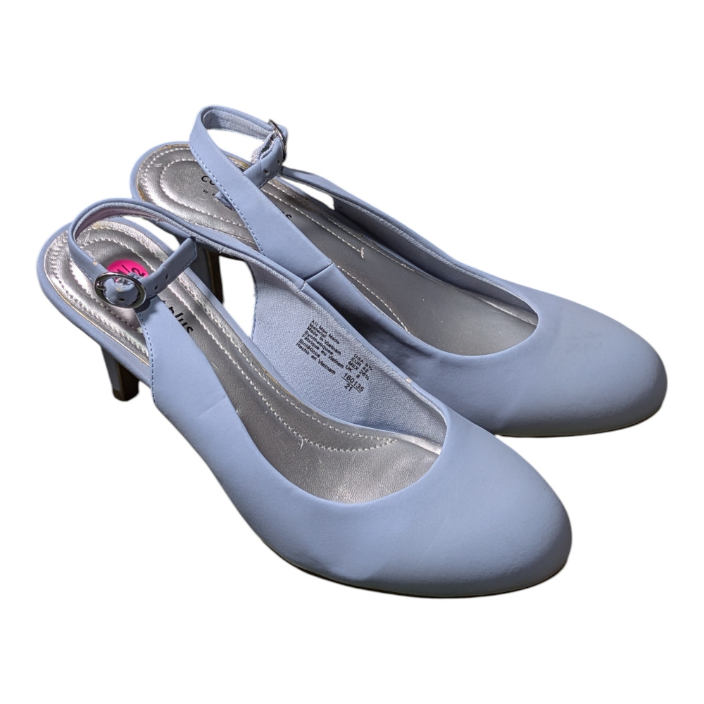 Comfort Plus - Women's Light Blue Slingback  3"Heels Size 9.5   Great Condition